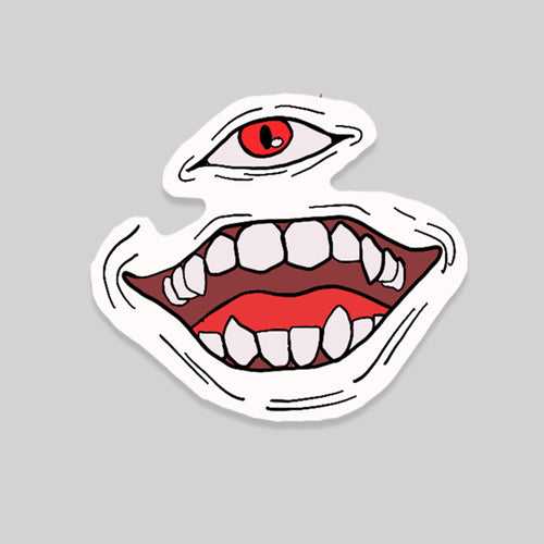 Sukuna Smile Anime Sticker