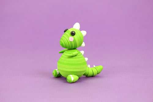 Daisy The Dino 3D Quilling DIY Kit