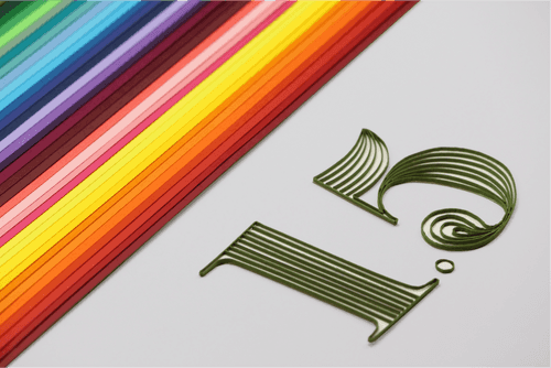 1.5mm Arto Single Color Quilling Strips | 250-300 GSM