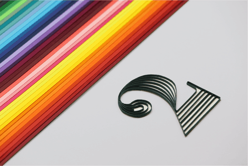 2mm Arto Single Color Quilling Strips | 250-300 GSM