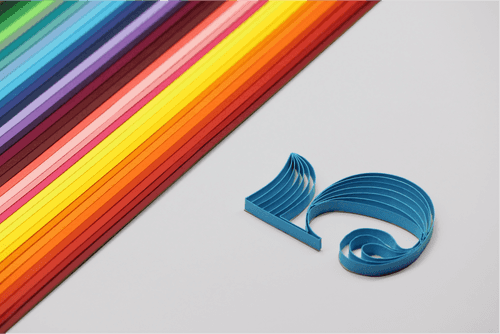 5mm Arto Single Color Quilling Strips | 250-300 GSM