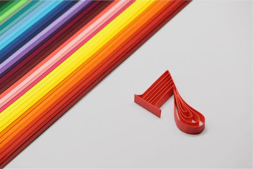 7mm Arto Single Color Quilling Strips | 250-300 GSM