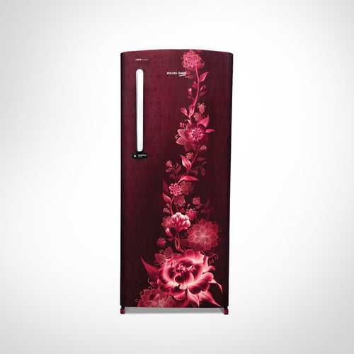 Voltas Beko 185 L, 4 Star, Single Door DC Refrigerator (Vivi Wine)