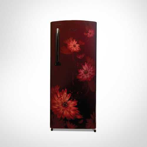 Voltas Beko 185 L, 3 Star, Single Door DC Refrigerator (Dahlia Wine)