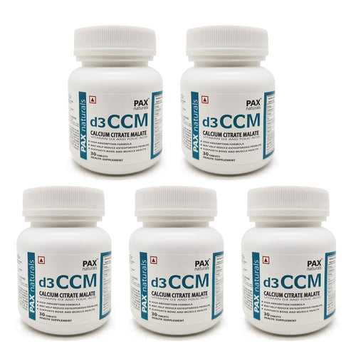 Calcium Citrate Malate Vitamin CCM D3 (Pack Of 5)Get 1 CCM D3 Free