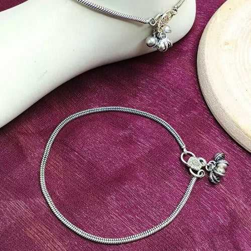 Plain Chain Anklet For Women