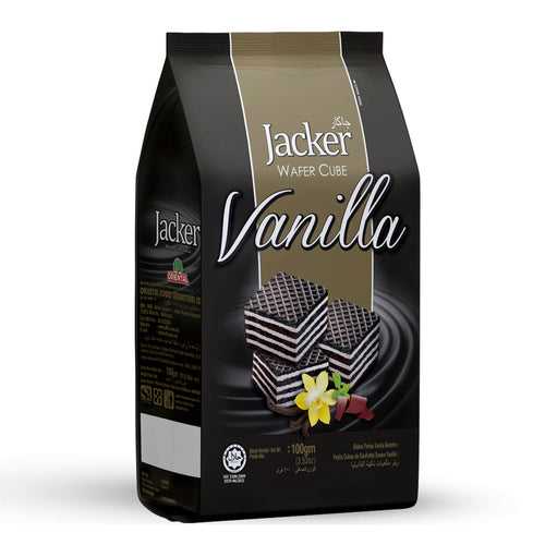 Jacker Wafer Cube Vanilla 100g