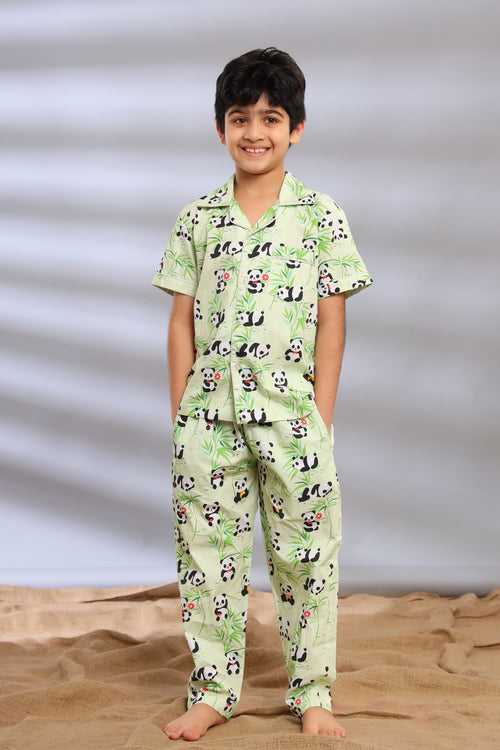 Panda Pajama Set for Boys