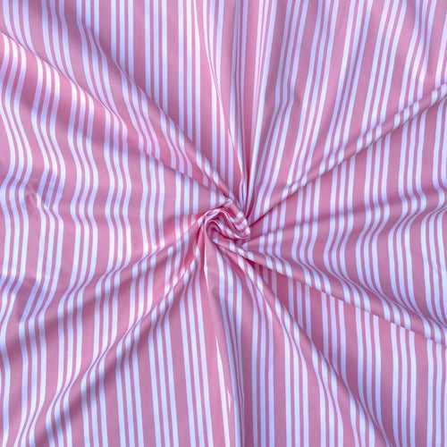 Pink Lines in Cotton