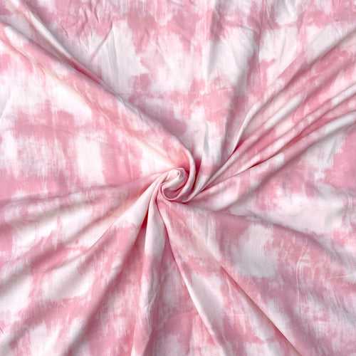 Pink Tie and Dye in Rayon