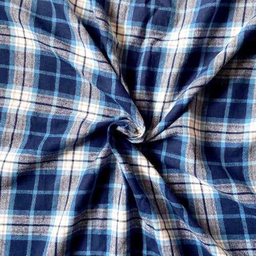 Blue Checks in Flannel