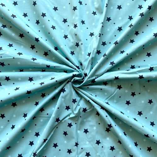 Twinkling Stars Print in Cotton