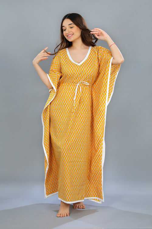 Classic V Neck Kaftan