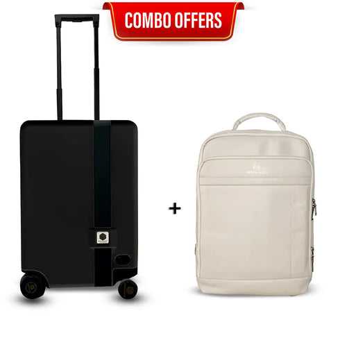 Smart Combo (Follow me Smart Luggage + Smart FingerPrint Bagpack)