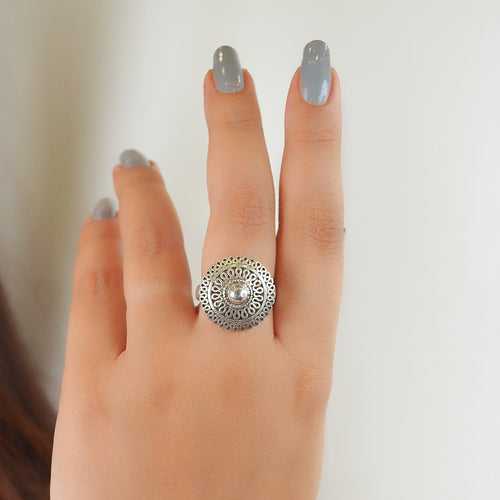 Mini silver ring