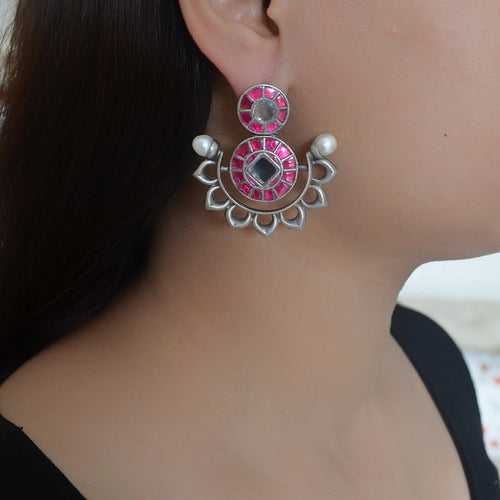 Esha flower design trendy wear earrings