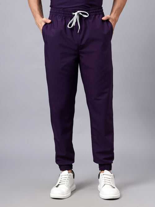 Stretchable (4Way) Male Violet Jogger