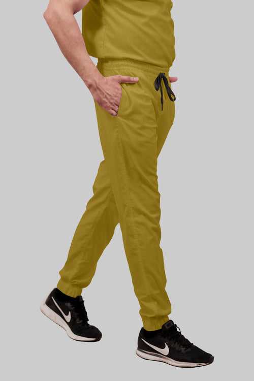Stretchable (2Way) Male Mustard Jogger