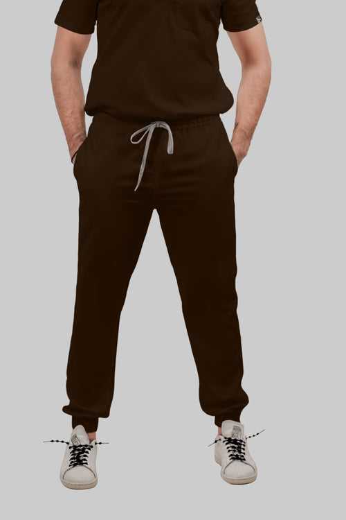 Stretchable (4Way) Female Brown Jogger
