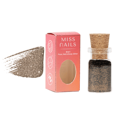 Miss Nails 3 in 1 Glitter - ( Copper 1 )