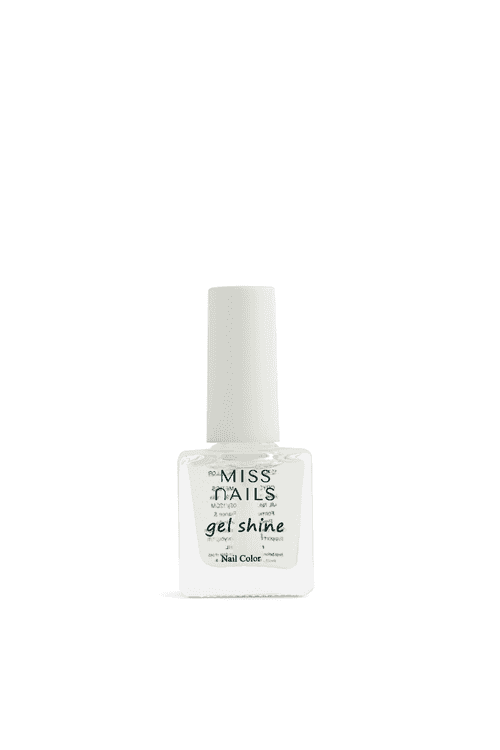 Miss Nails Gel Shine Nail Enamel - Top Again
