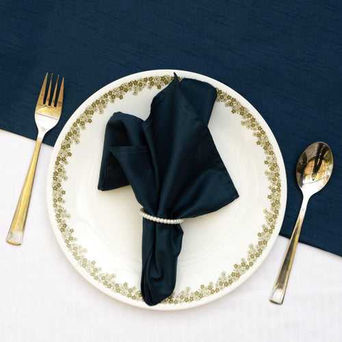 Dark Blue Dinner Napkins