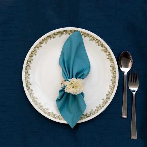 Aqua Blue Dinner Napkins