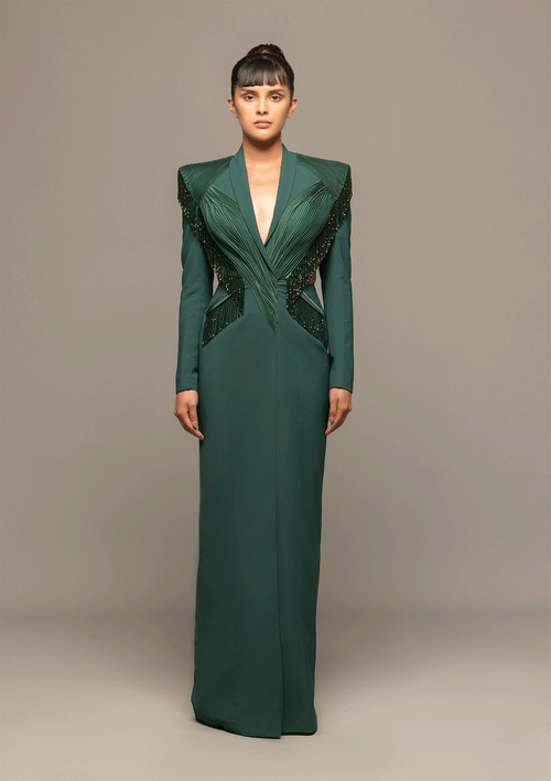 ConfiEmerald Gown