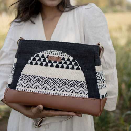 Chirpy Charcoal Not So Little Sling Bag