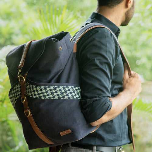 Midnight Blue Unisex Backpack Bag