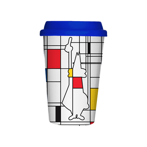 Mug Takeaway Mondrian