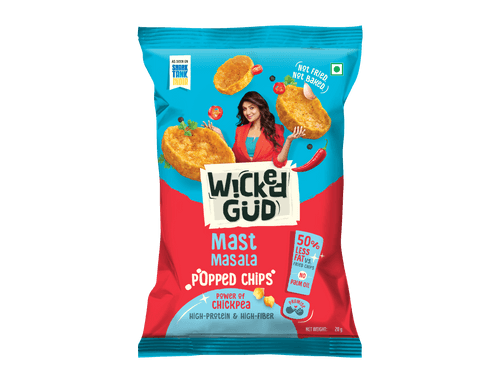 Chickpea Popped Chips - Mast Masala 20gm