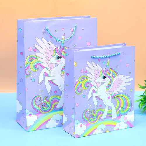 Premium Unicorn Theme Bag -  Perfect for Presenting Gifts