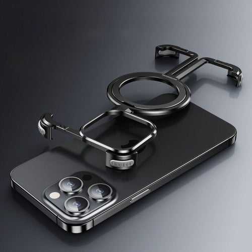 iPhone 15 Series Pivot Guard Magnetic Ring Stand Case