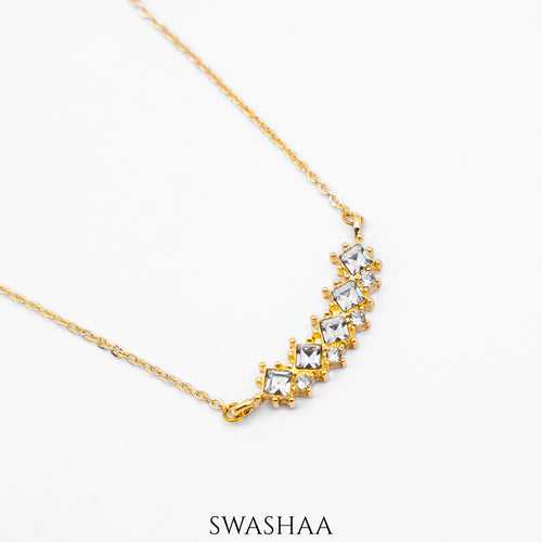 Nihaya 18K Gold Plated Necklace