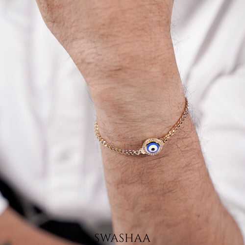 Samaksh 18K Gold Plated Men's Bracelet
