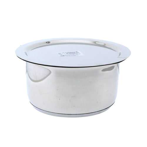 Stainless Steel Tope | Heavy | Sandwich Bottom | with Lid