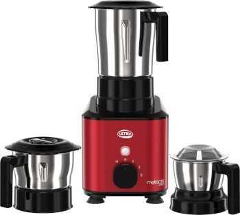 Elgi Ultra Metamix 750W 3 Jars Mixer Grinder, Candy Red