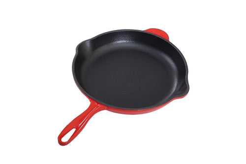 Cast Iron Enameled Skillet | Fry Pan 27cms