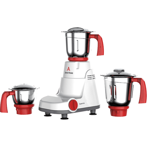 Amirthaa Supermix 3 Jar 750 Watts Mixer Grinder