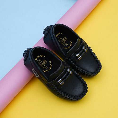 Black Loafer Shoes for Boys