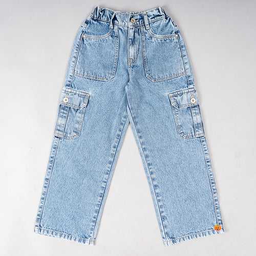 Straight Slim Fit Girls Jeans