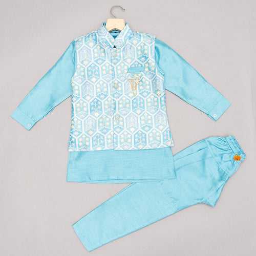 Blue Kurta Pajama for Boys