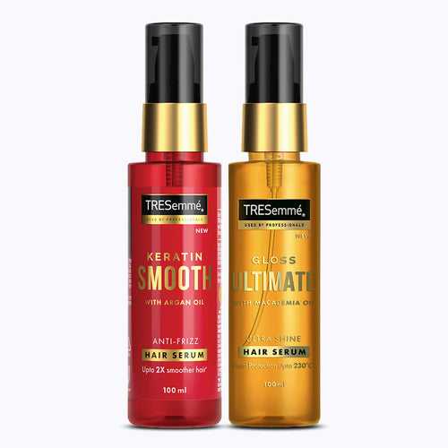 TRESemmé Keratin Smooth Serum 100ml + Gloss Ultimate Hair Serum 100ml