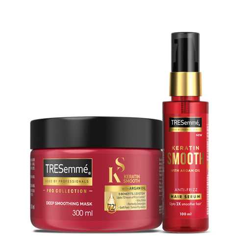 TRESemmé Keratin Smooth Mask 300ml + Serum 100ml