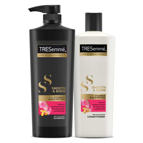 TRESemmé Smooth & Shine Shampoo 580ml + Conditioner 340ml