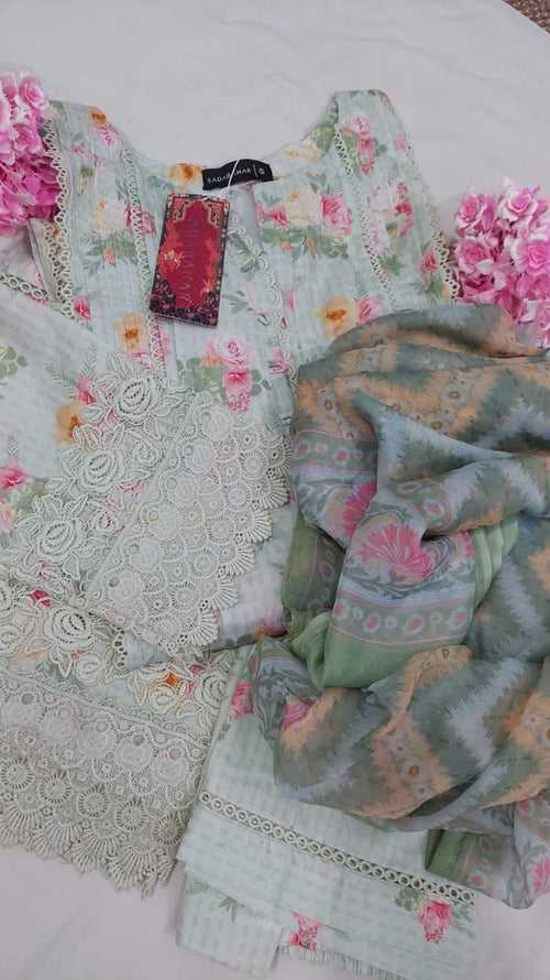 Sadabahar Rania Lawn | Mint