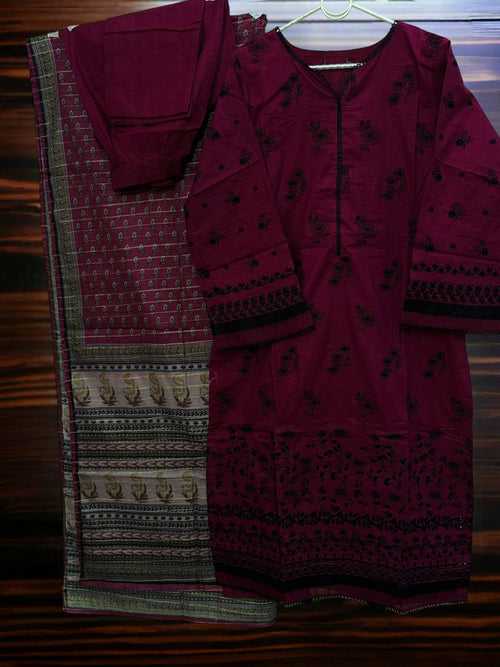 Bin Saeed Embroidered Lawn