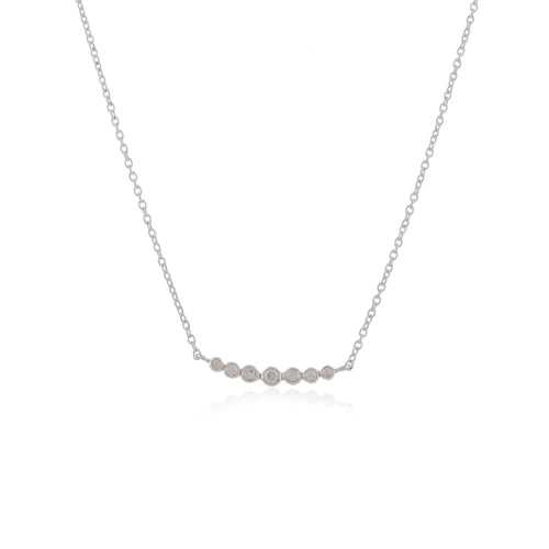 Designer Cz 925 Sterling Silver Necklace For Women and Girls 006