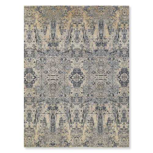 Tempest Hand knotted Woollen  And Silk Rug